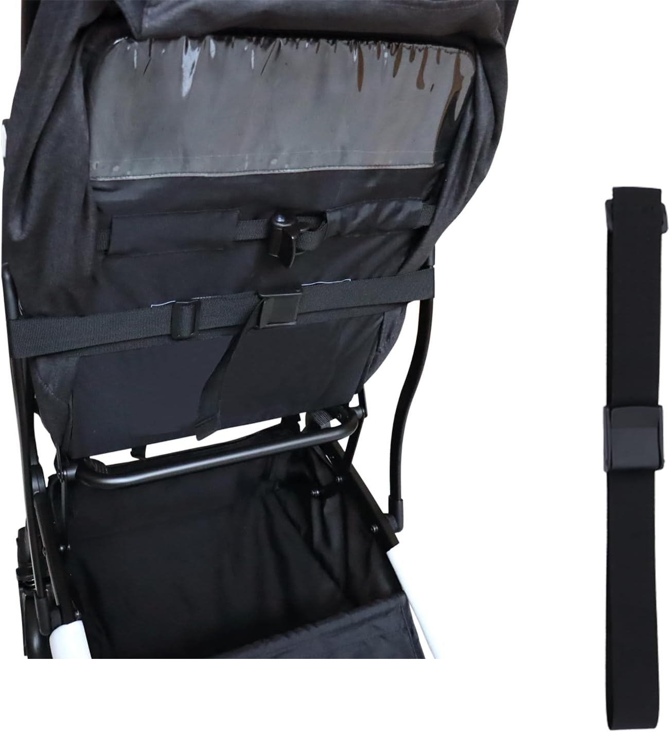 2 Pack Pram Sit Up Strap for Stroller Universal Sit Me Up Straps Upright Pram Seat Sit Up Strap for Babyzen Yoyo