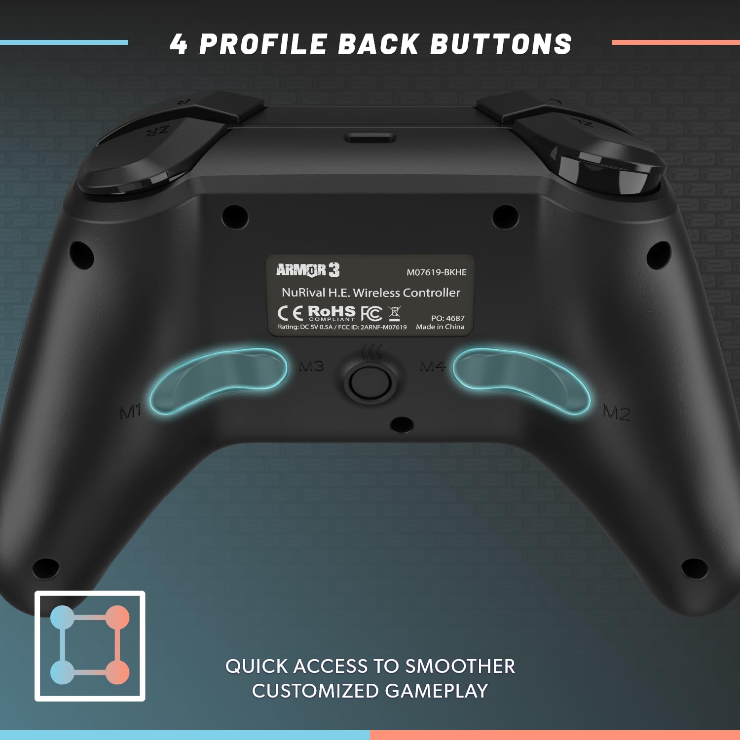 Amazon.com: Armor 3 - NuRival Wireless Pro Controller for Nintendo