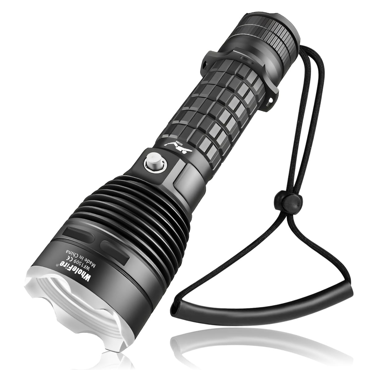 Underwater Diving 2000 Lumens Scuba Diving Torch, LED Diving Flashlight with 3 Modes, LED Scuba Dive Light Night IPX8 WaterProof Dive Light Professional Snorkeling