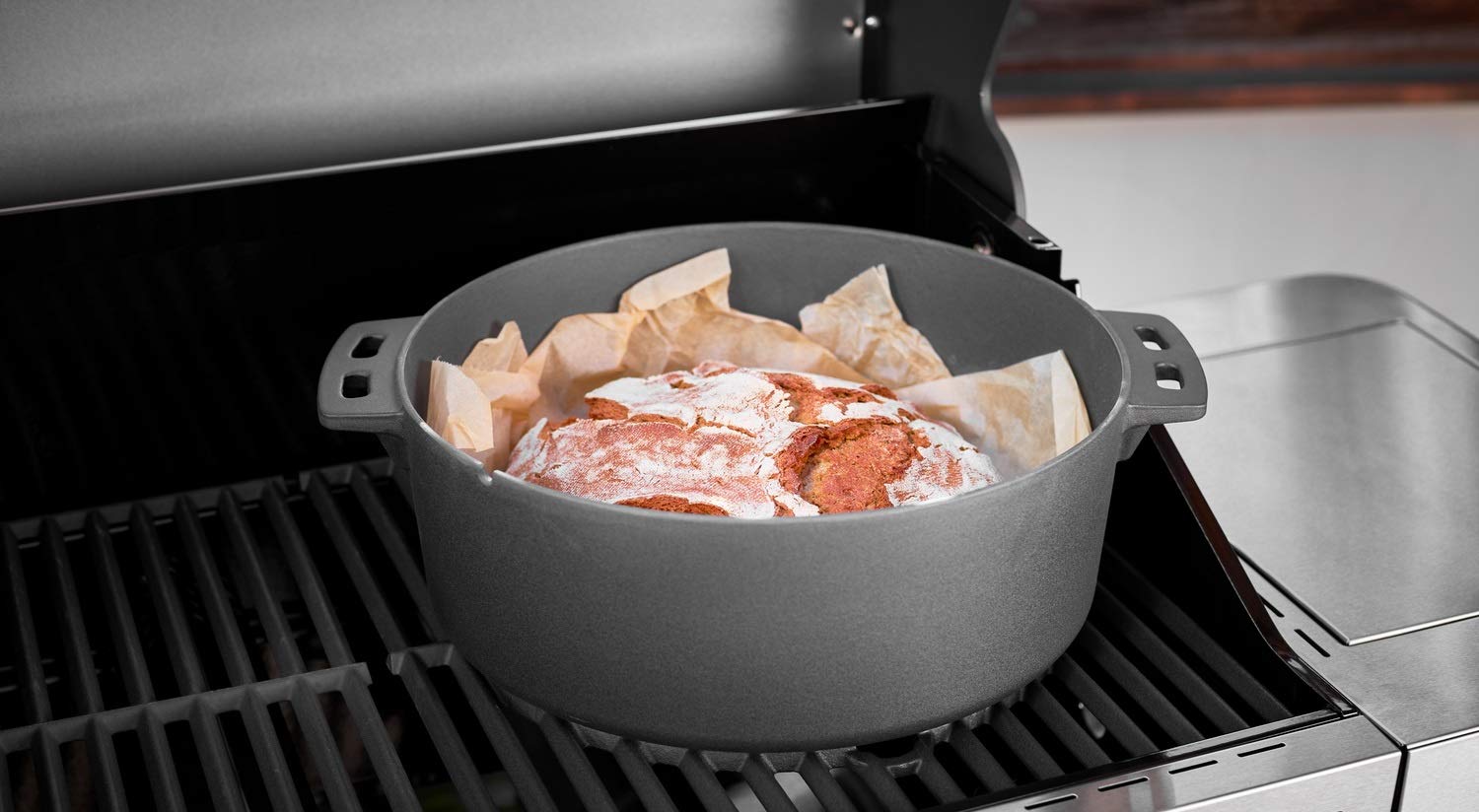 RÖSLE VARIO+ Grillrost, Hochwertiger Grillrost aus emailliertem Gusseisen für VARIO-Einsätze, passend zu RÖSLE VIDERO G3 ab Modelljahr 2021, Schwarz | Hochwertiger Grillrost für Vario-Einsätze, passend zu RÖSLE VIDERO G3 ab Modelljahr 2021