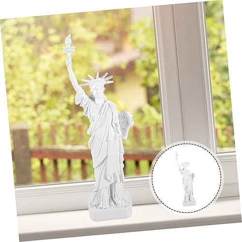 Miniatura 8 de Yardwe Modelo de estatua de la libertad, decoración elegante, decoración de oficina, decoración de resina artesanal, decoración cultural, regalos de