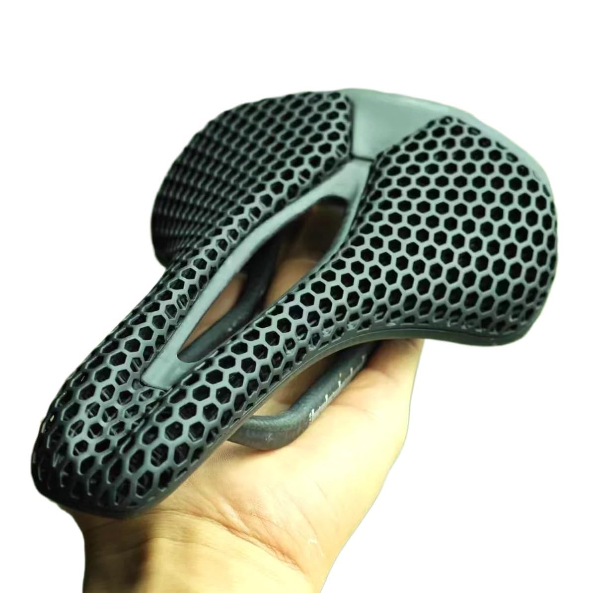 Sella MTB in Carbonio Con Stampa 3D - Ultra Leggera Sella da Corsa per Bicicletta - Cuscino e Accessori per Sedile Bici