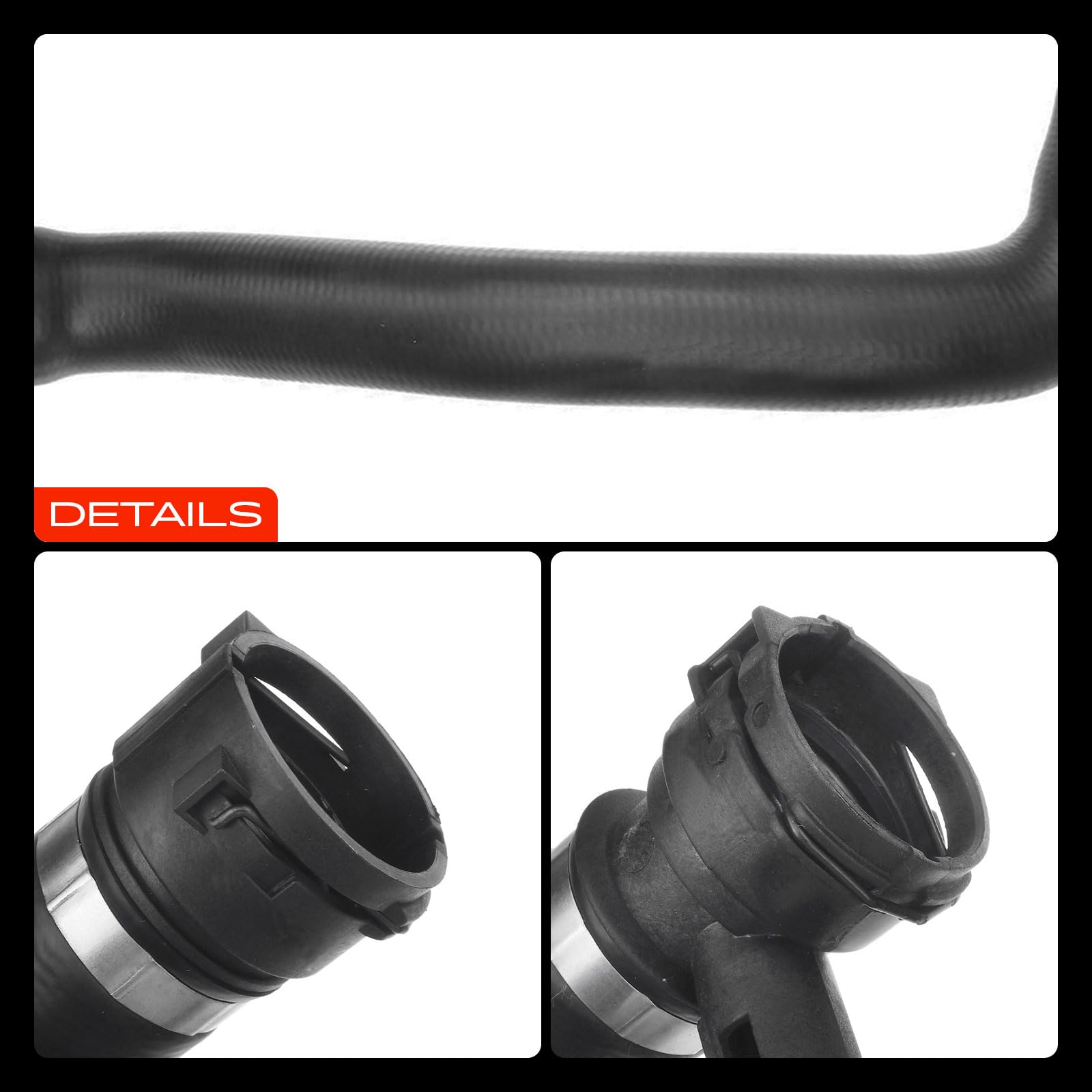 Frankberg Tubo refrigerante Tubo Motore Compatibile con Serie 5 E60 520i Serie 5 E60 525i Serie 5 E60 530i Serie 5 Touring E61 525i Serie 7 E65 E66 E67 730i Li Replace# SK121377,17127519257