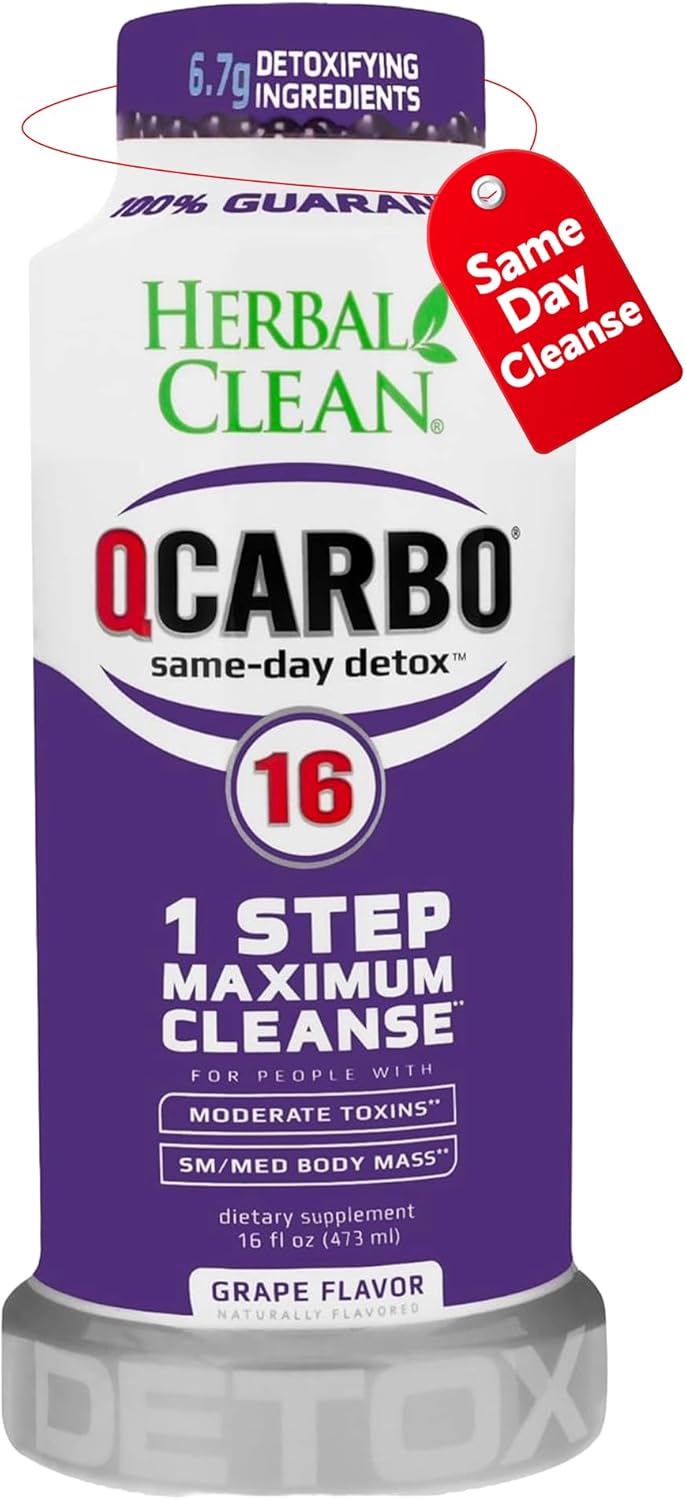 Herbal Clean Qcarbo16 Same-Day Detox Cleanse...