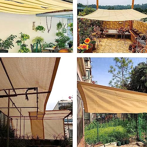 Toldo parasol exterior de 8x12 m para evitar el calor en patios y eventos grandes 8