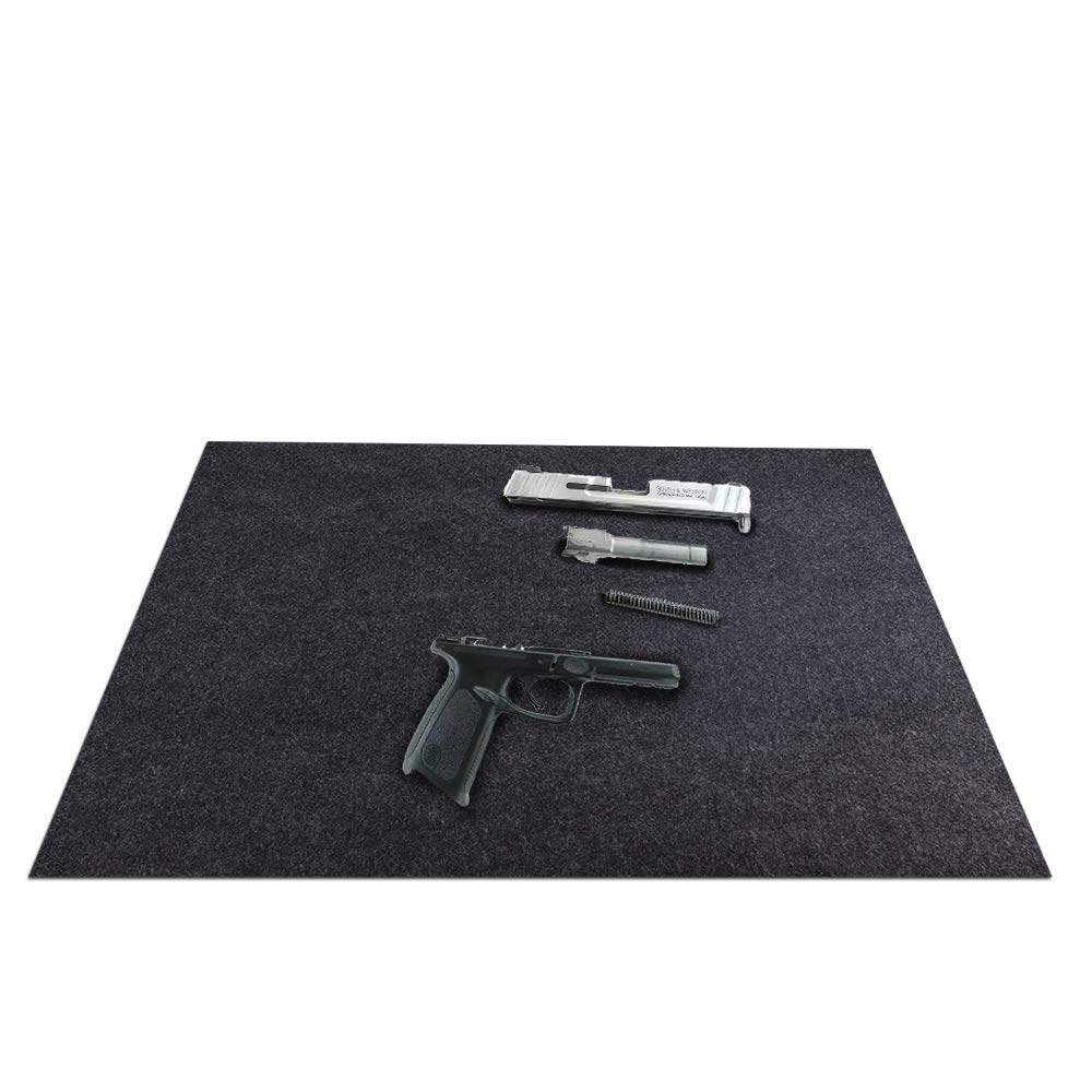 KALASONEER Gun Cleaning Mat,Large Enough Soft and Durable Absorbent Washable Waterproof and Anti-Slip,Available for Polishing(Gun Mat 19inches x 20inches)