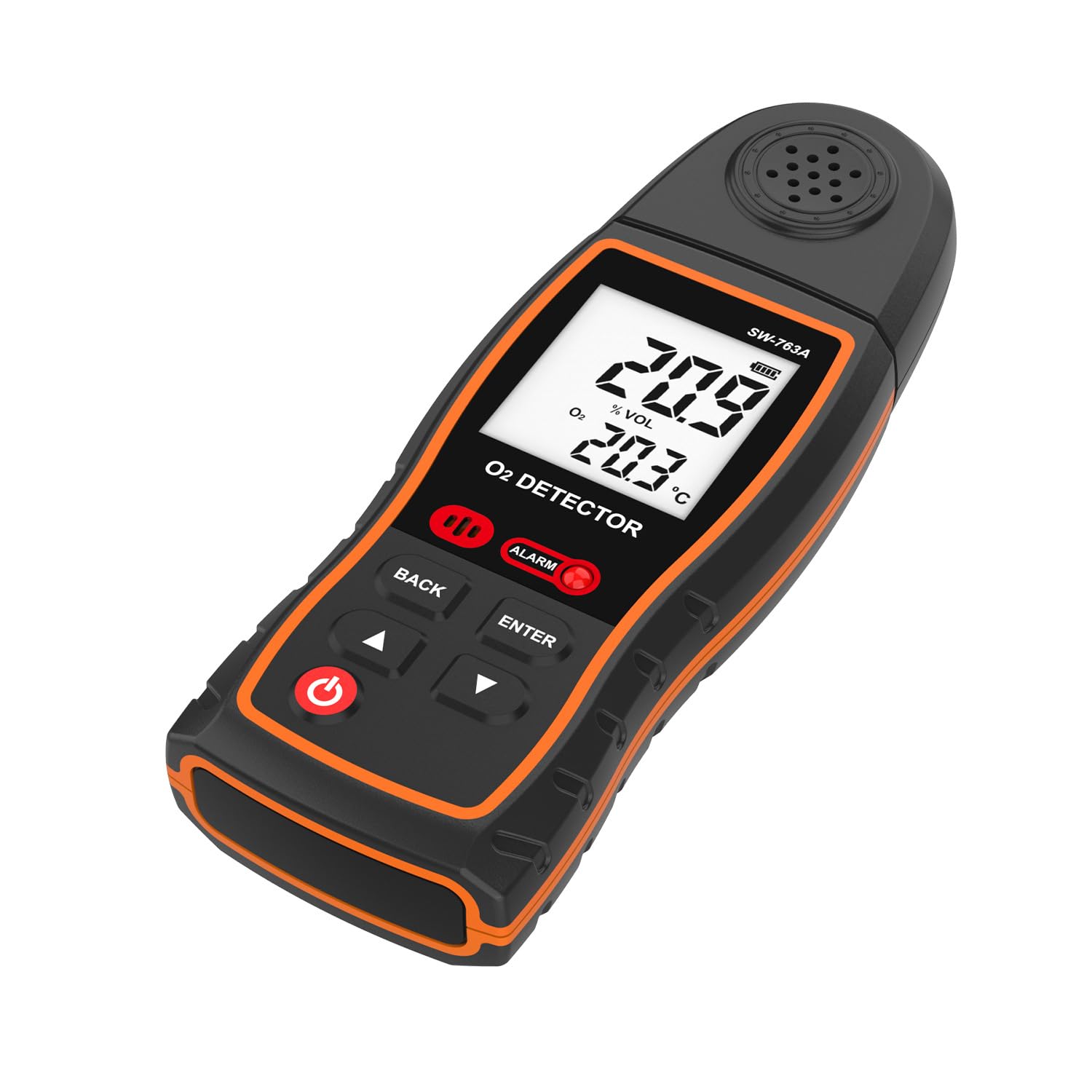 Détecteur d'oxygène portable couvrant 0-30% VOL