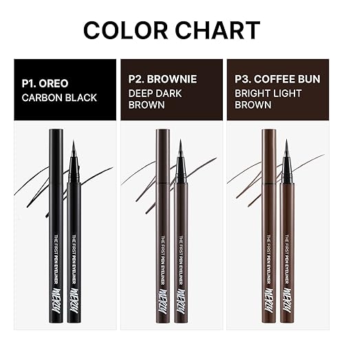 Miniatura 6 de BY MERZY The First Pen Delineador de ojos líquido  Delineador de ojos impermeable, de larga duración, resistente a las manchas, color de alta