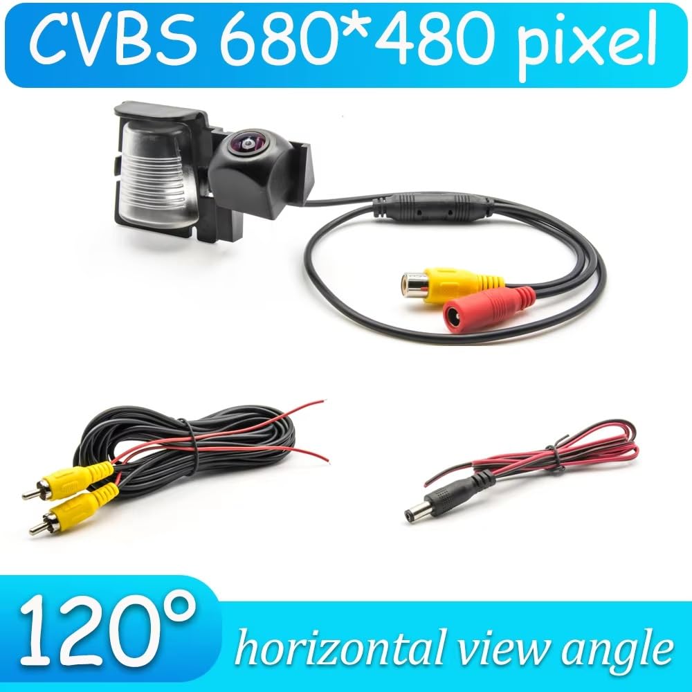 Fisheye CCD AHD kamera cofania, monitor cofania, noktowizor, zamiennik do Jeepa do Wrangler JK 2006-2013 2014 2015 2016 2017 2018 kamera zapasowa (C135 AHD 720P)