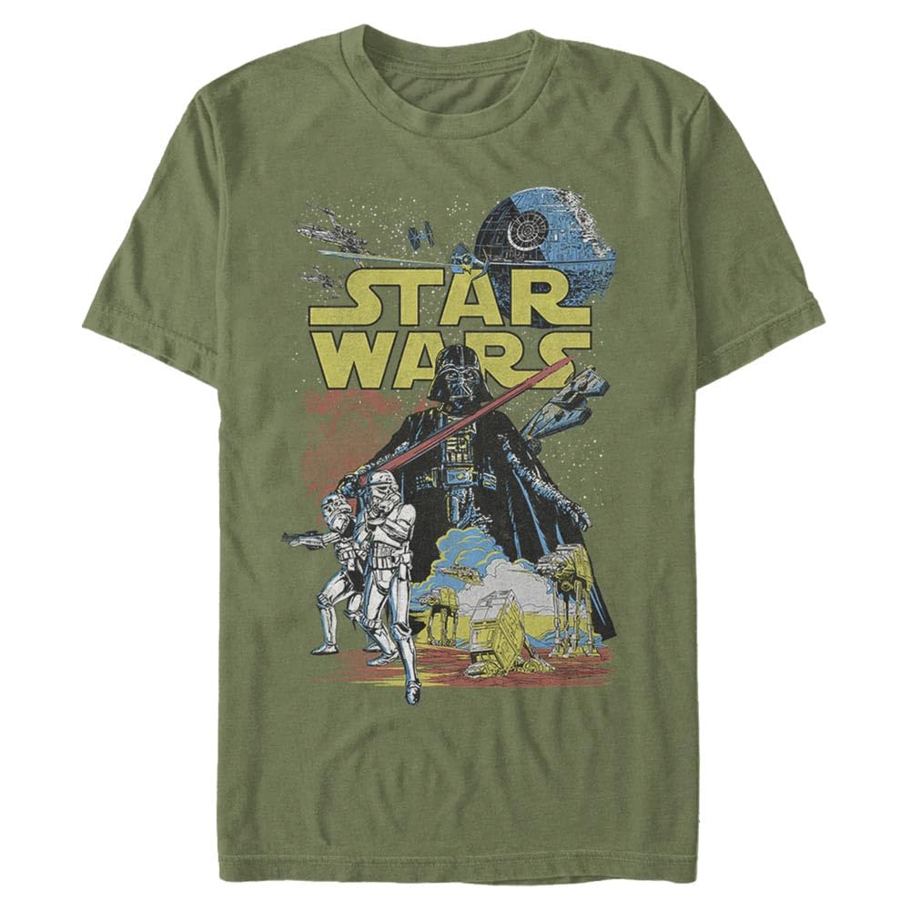 STAR WARS Men's Rebel Classic Graphic T-Shirt