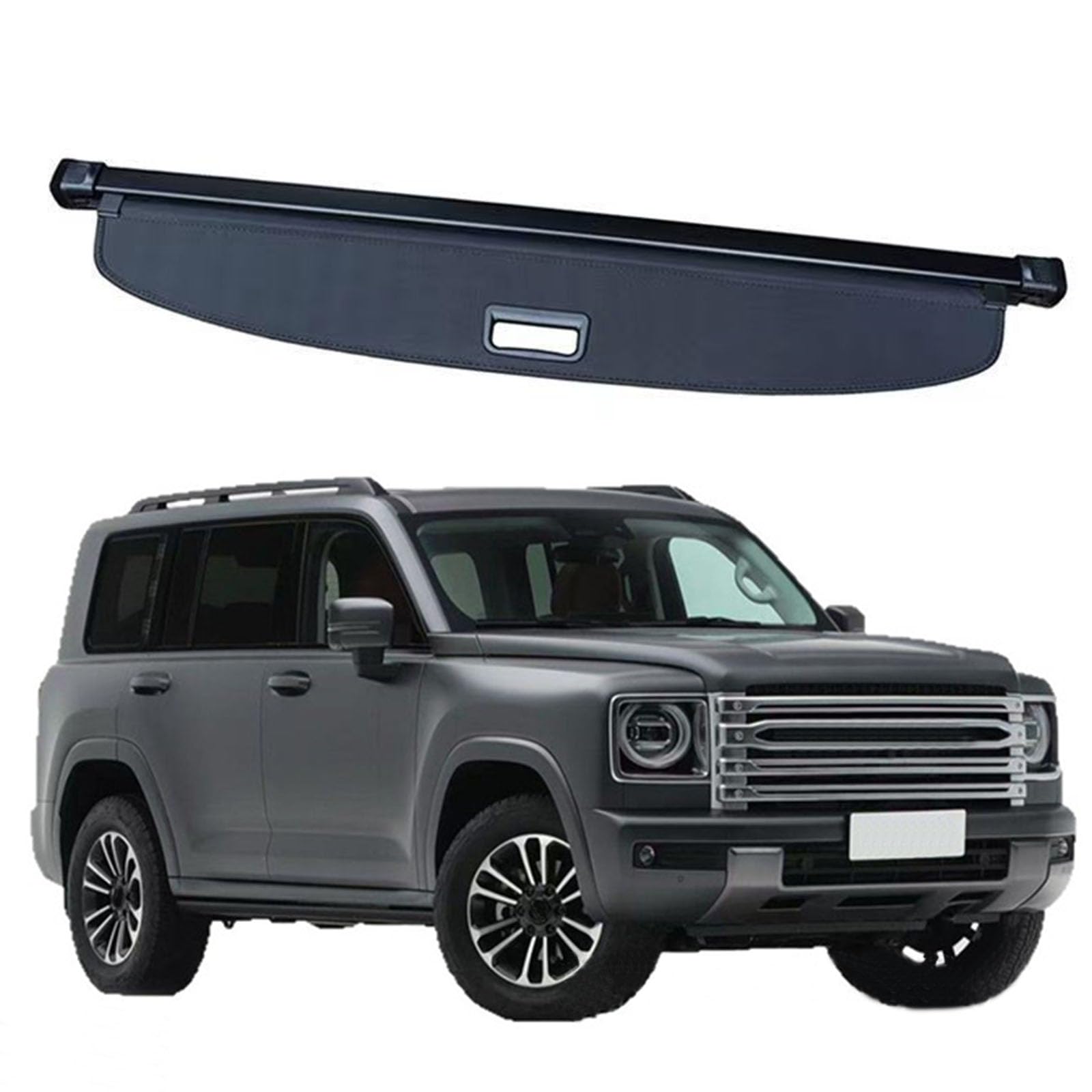 YYFYYDS Retractable Rear Trunk Parcel Shelf,Compatible with Haval H9 5 Seats,Car storage