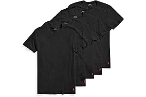 POLO RALPH LAUREN Men's 5-Pack Cotton Classic Crew