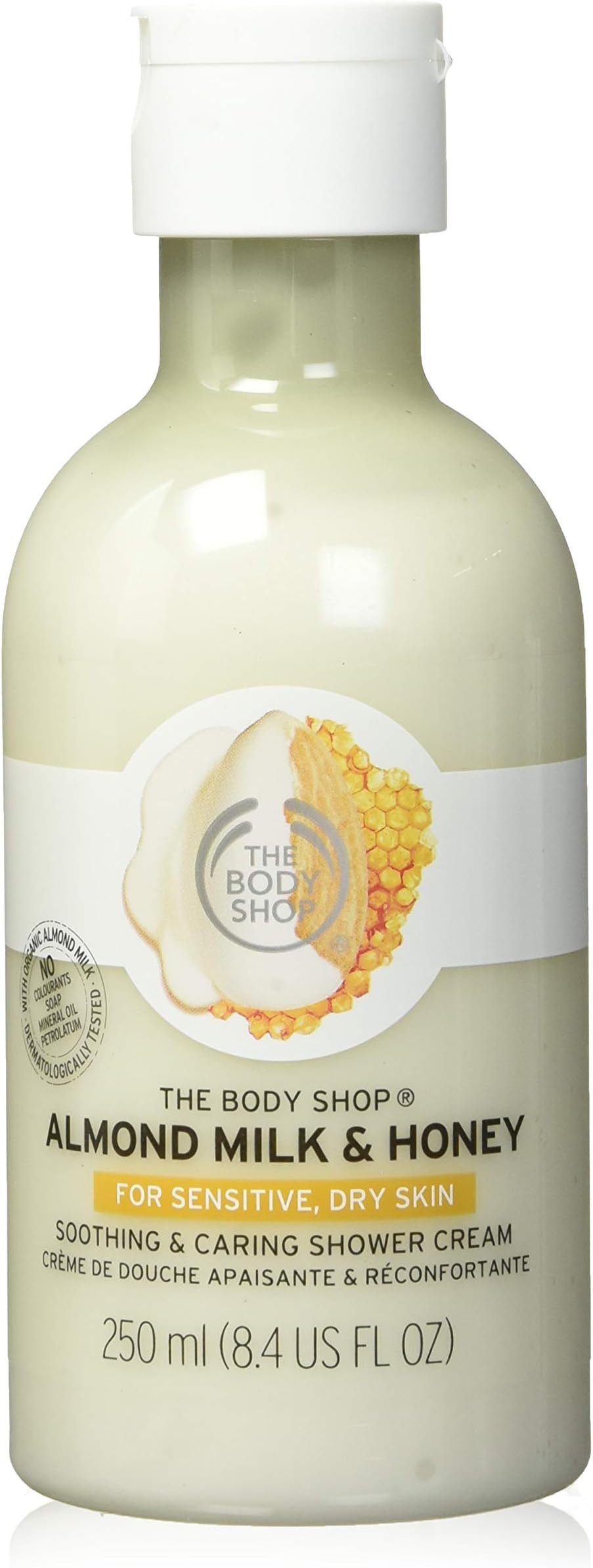 The Body Shop Almond Milk & Honey Soothing & Caring Shower Cream - 250ml