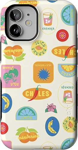 Miniatura 22 de Casely Funda para iPhone 12 Mini Pastel Garden Sunday Best Compatible con MagSafe Diseño protector audaz Pastel Garden Sunday Best,Todo lo