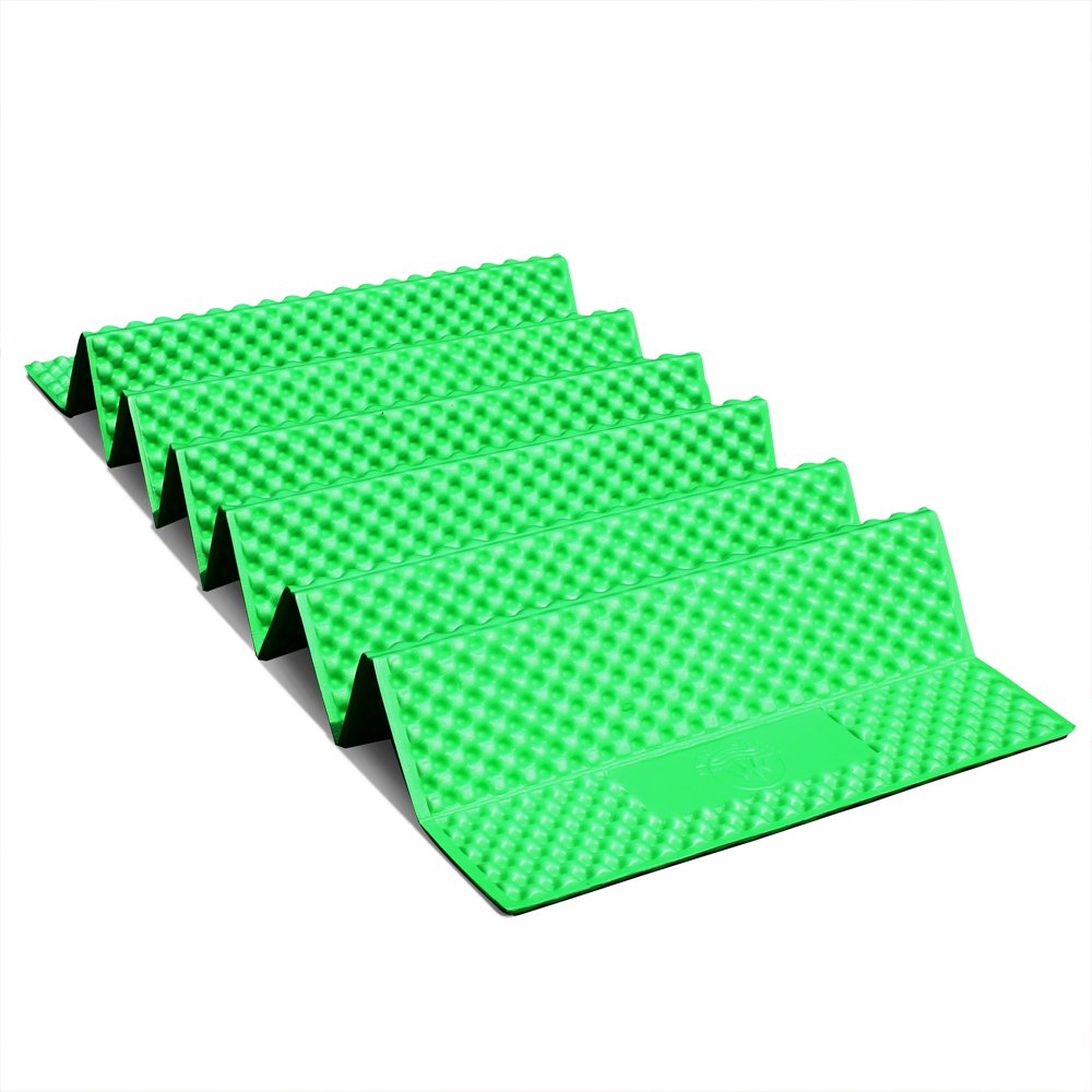 Ultralight Outdoor Camping Foam Pad Tent Mattress Sleeping Moisture-Proof Mat, Green