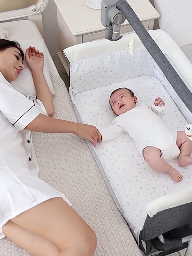 Crib Snoo Baby Rocker Baby Bassinet Automatic Rocking Crib Snoo