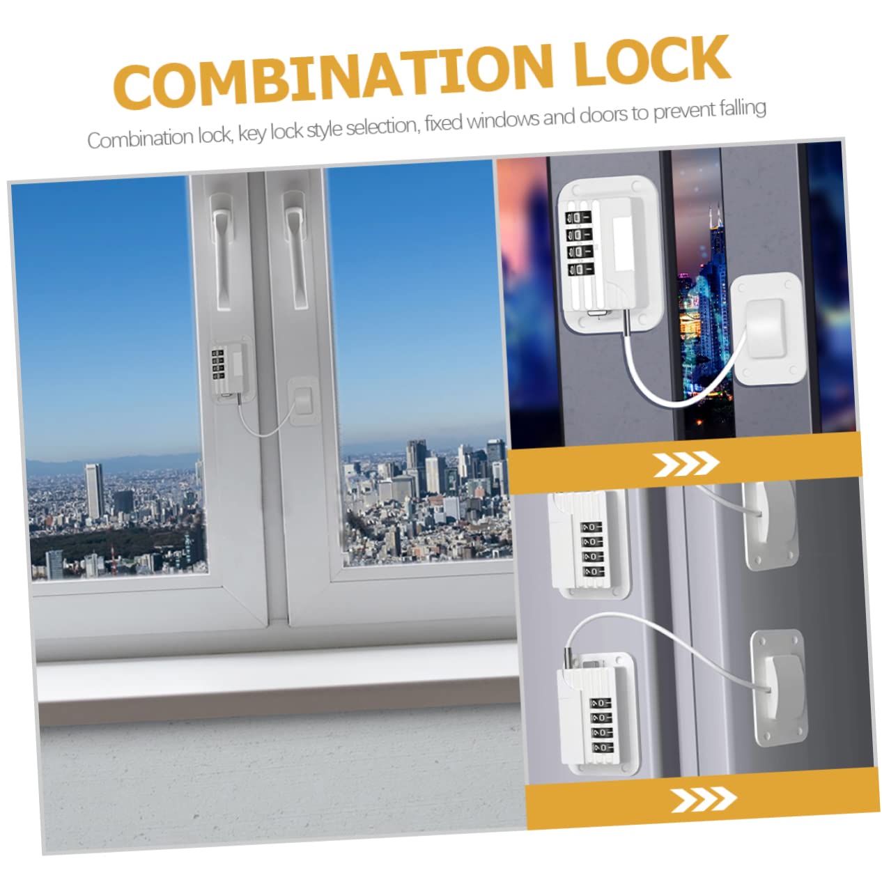 Gatuida 6sets Boy Girl Locks Password Combination Safety Locks for Refrigerators Windows and Freezers Adhesive for Enhanced Boy Girl Safety and Security