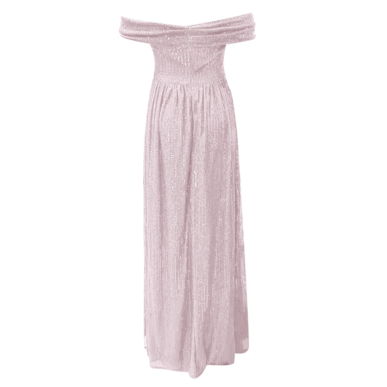 Vestito Donna Elegante Spaghetti Lunghi Senza Manica Classico Confortevole Vintage da Sera da Sera Ruffled Bella Cocktail Party Cerimonia Abito da Donna Vestito Lungo Donna