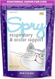 Spry Daily Respiratory and Ocular Support Soft Chews for Cats, with L-Lysine, Superfoods, and Prebiotics for a Strong Immune System, 2.1 oz. (60 count)