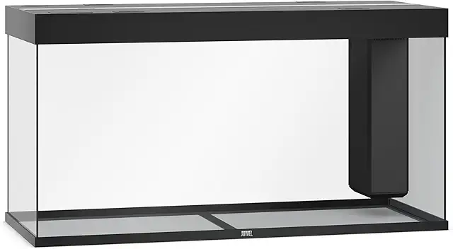 Juwel Rio 350 LED hjørne akvarium, sort - All-inclusive tysk kvalitet