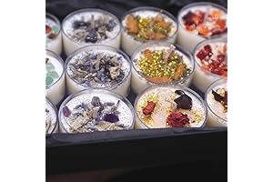 BlkGrlMagick Manifestation Crystal Tealight Candles