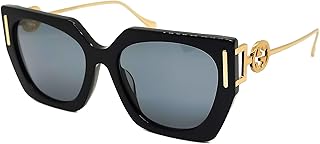 نظارة شمسية للنساء من بريميوم اليجانس GG0395، أسود