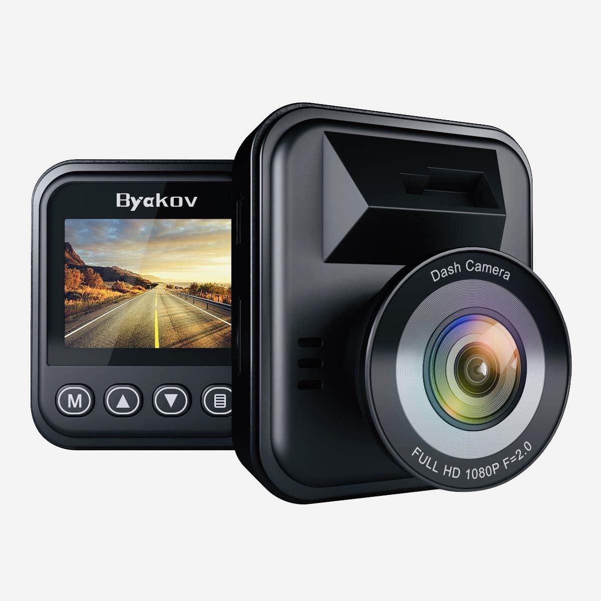 Upgraded Dash Cam 2 Inch LCD Screen 1080P Full HD Dash Camera for Cars with G-Sensor, WDR, Loop Recording, 170°Wide Angle, Night Vision, Motion Detection, Support 128GB Max