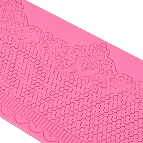 Miniatura 9 de Moldes de silicona 3D de hojas huecas para chocolate, molde de panal, abeja, caramelo, patrón de flores, molde para fondant, decoración para tartas,