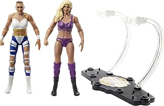 â€‹WWE Charlotte Flair vs Rhea Ripley Championship Showdown 2-Pack 6-inch Action Figures Monday Night RAW Battle Pack for Ages 6 Years Old & Upâ€‹