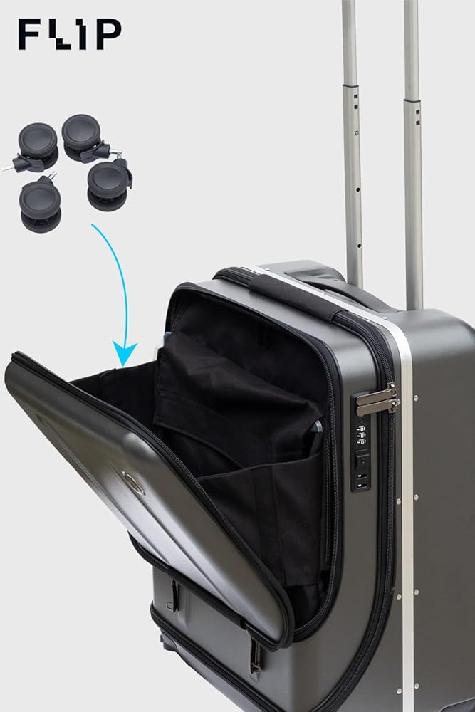 EDISON LAB スーツケース FLIP 楽天市場】 棚になるスーツケース 47L 機内持ち込み可能FLIP