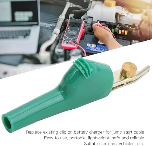 Miniatura 3 de Clips de cocodrilo de metal, clip de cocodrilo para conector surtido, abrazadera de batería eléctrica con aguja, pinzas de cocodrilo eléctricas,