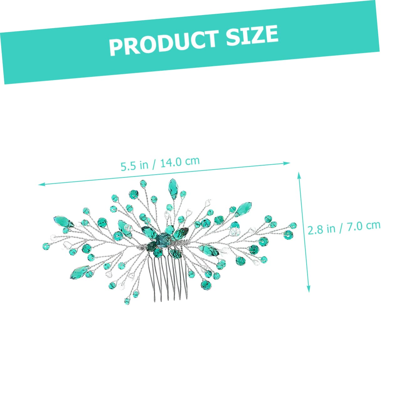 MAGICLULU 5 Stück Schicke Haarkamm-clips Für Brautjungfern Strass-kopfbedeckung Für Frauen Zur Hochzeit Geburtstag Weihnachten Muttertag