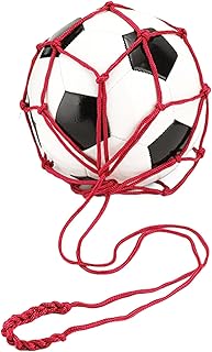 サッカーボールネット、ボールバッグメッシュ,巾着付きナイロンメッシュサッカーボールバッグ | サッカー フットボール バレーボール ストレージ、ポータブル スポーツ ボール ホルダー、ビーチ、ジム、屋内屋外用多機能