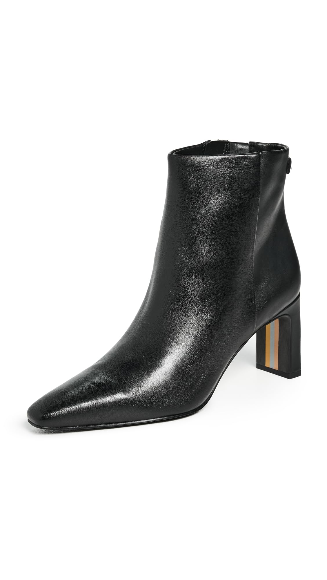 Sam Edelman Womens Saige Ankle Boot Black Leather 5