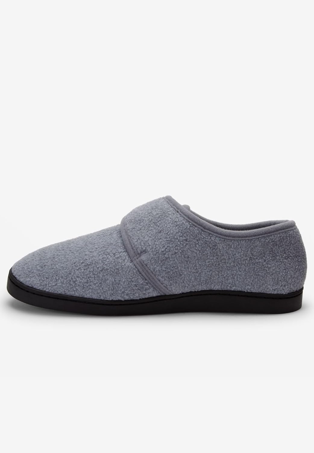 KingSize Men's Adjustable Fleece Slippers