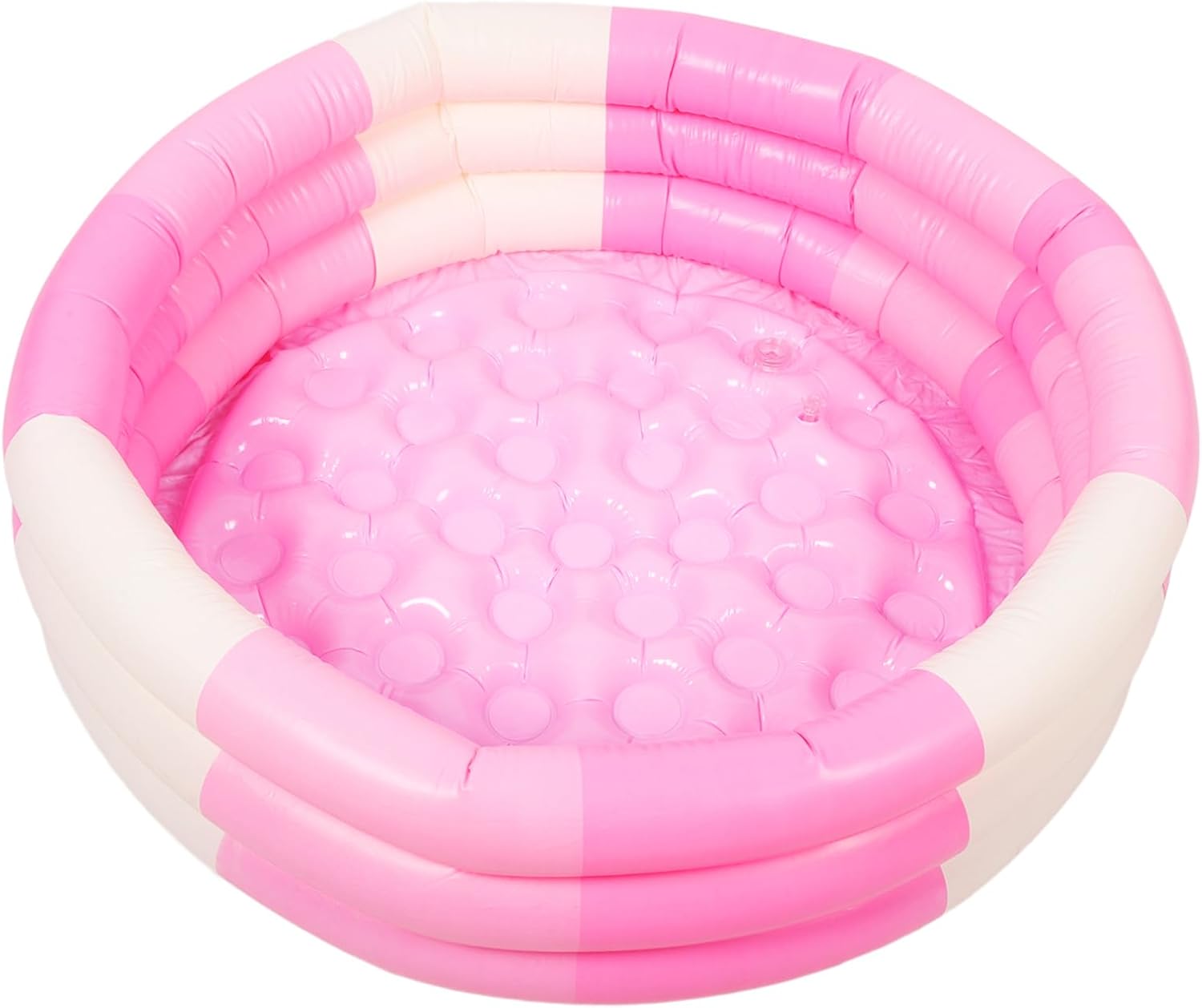 UPKOCH Inflatable Swimming Pool for Boys and Girls Round Tiny Bath Pool Bright Colors for Fun for Parent-boy Girl Interaction and Backyard Play Space-Saving Design