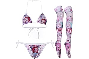 Cute Anime Lingerie: Kawaii Cosplay Bra and Panty Set