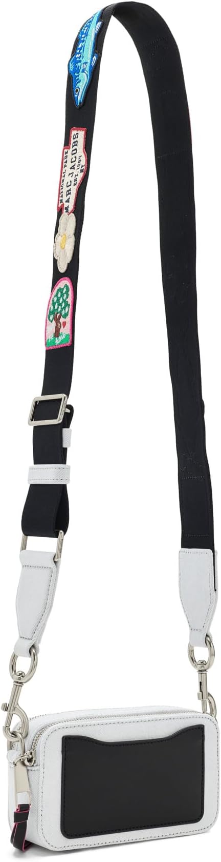 Женские сумки Marc Jacobs The Camp Patchwork Denim Snapshot — фото 2
