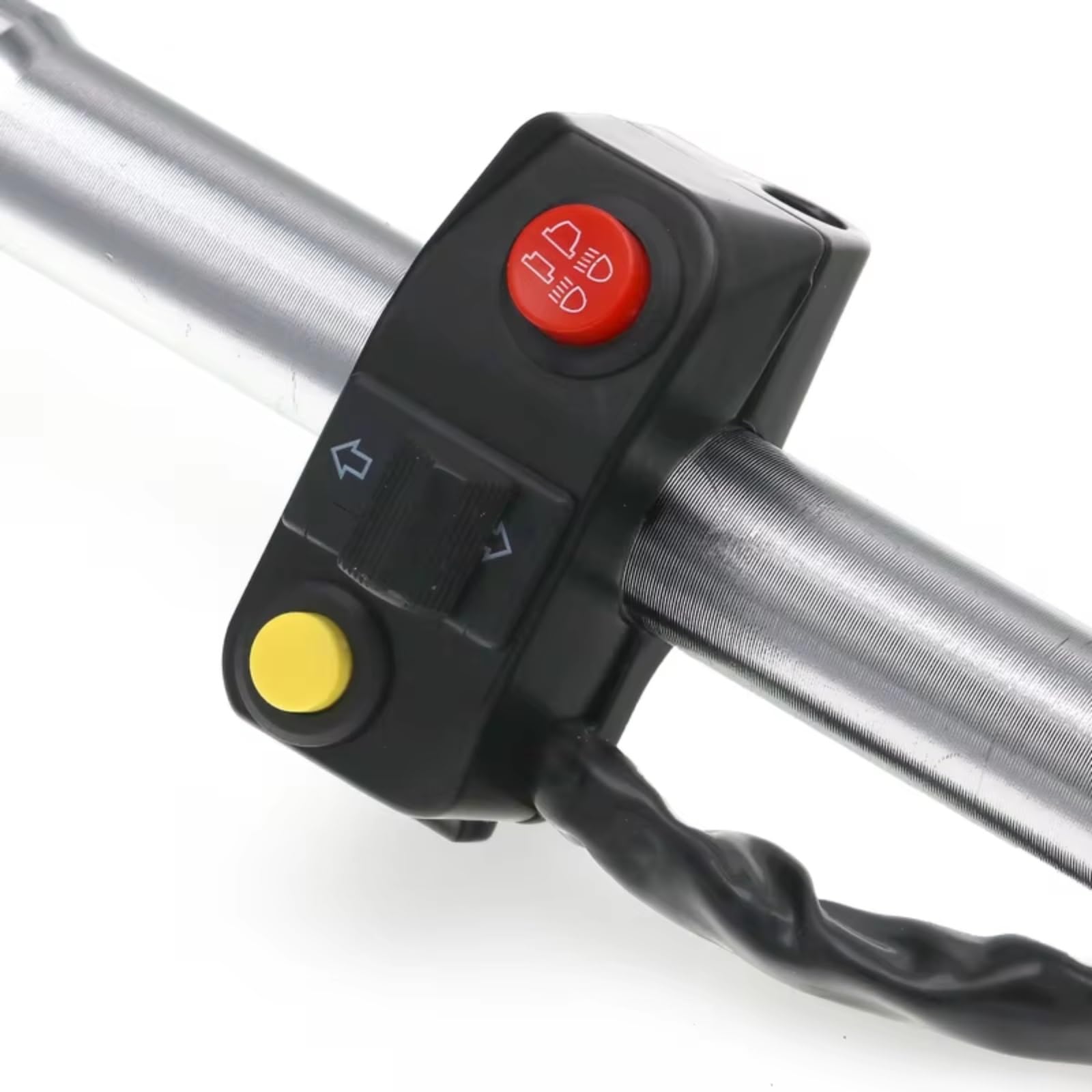Interruttore Di Controllo Del Manubrio Della Motocicletta Per Fari Multifunzione Universali ON/OFF Per Scooter ATV Da 22 Mm Manubrio Kill Interruttore