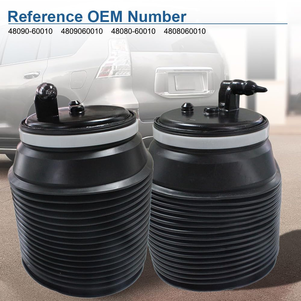 Amazon.com: AIRSUSFAT Pair New Rear Right Left Air Spring
