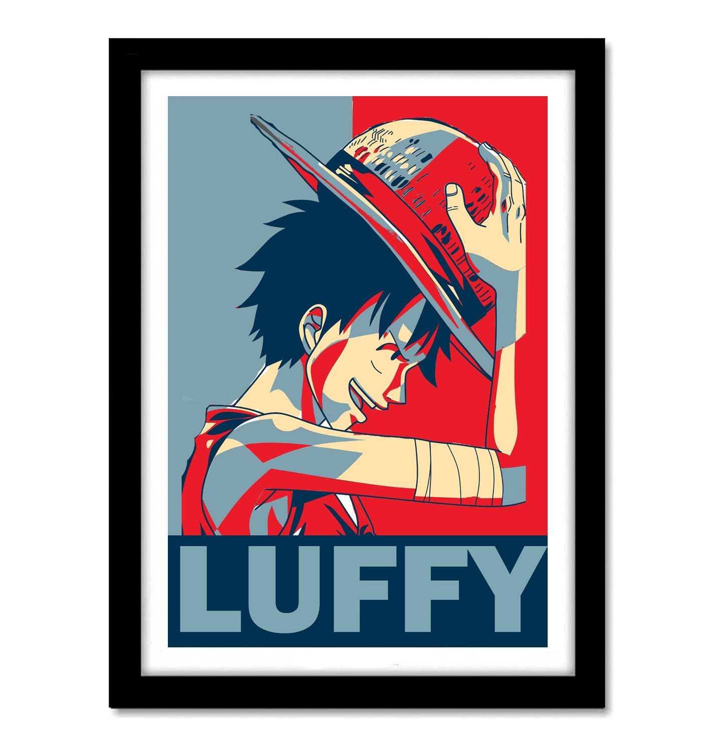 Monkey D. Luffy Anime Poster - Frame Included -10