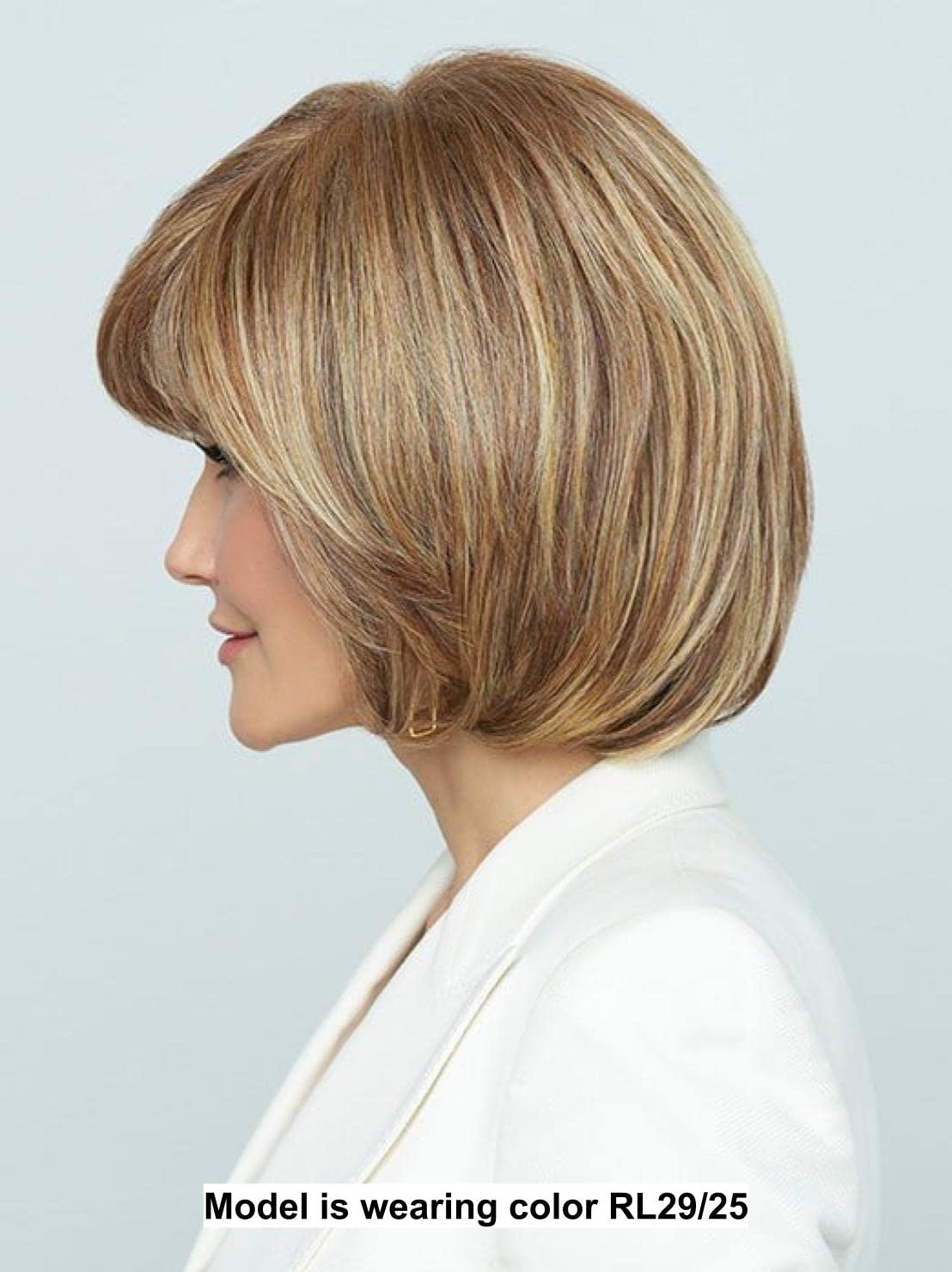 Bundle - 5 Items: On In 10 Wig by Raquel Welch, Christy's Wigs Q & A Booklet, 2oz Travel Size Wig Shampoo, Wig Cap & Wide Tooth Comb - Color: RL8/29