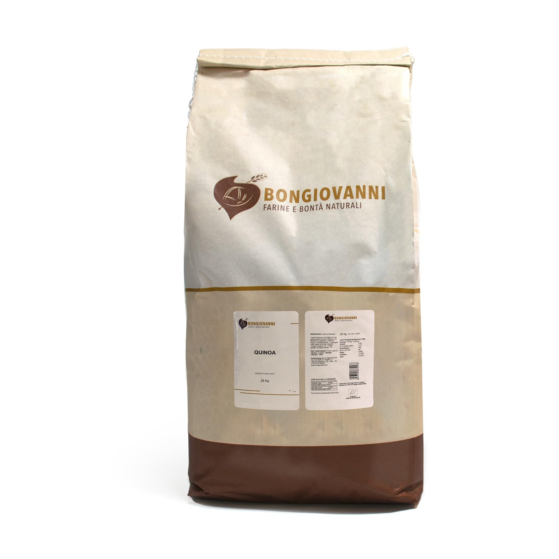 Bongiovanni Bontà Naturali Quinoa 20 kg BIO