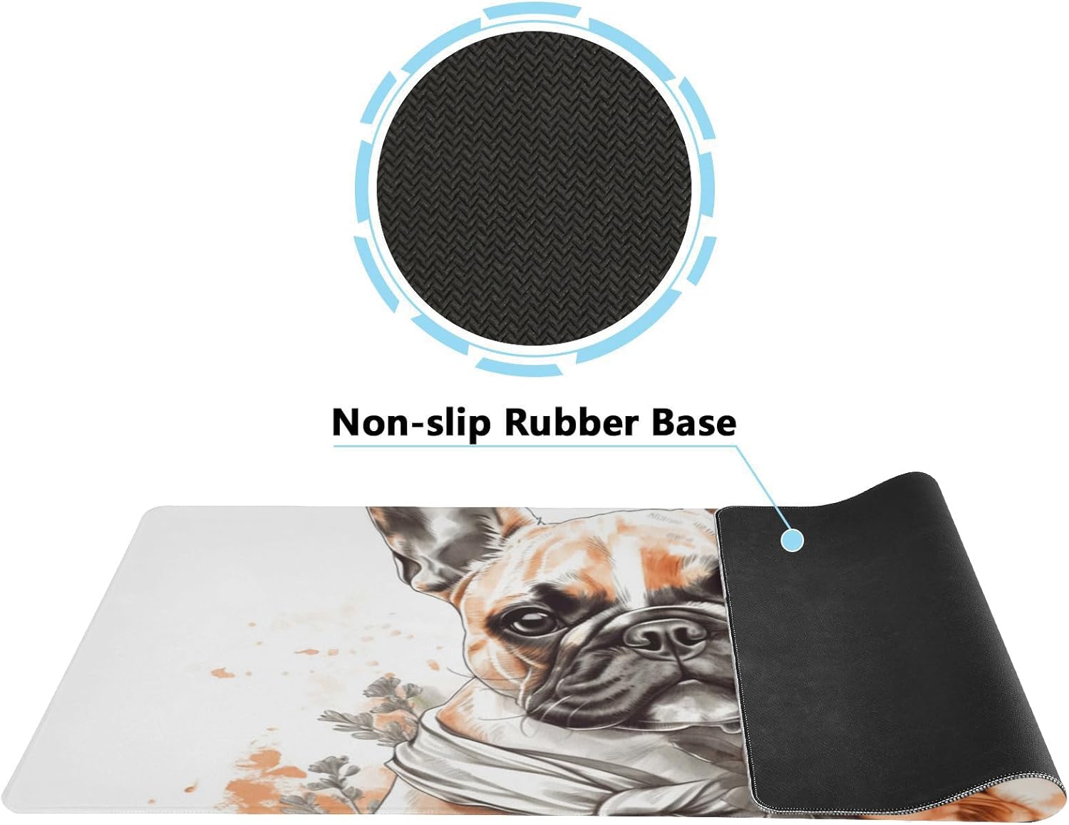 Boho Sea Turtle Desk Mat - Non-Slip Gaming Mouse Pad & Keyboard Mat - 31.5 X 11.8 Inch - Anti-Slip Rubber Base - for Office, Home, Esports.