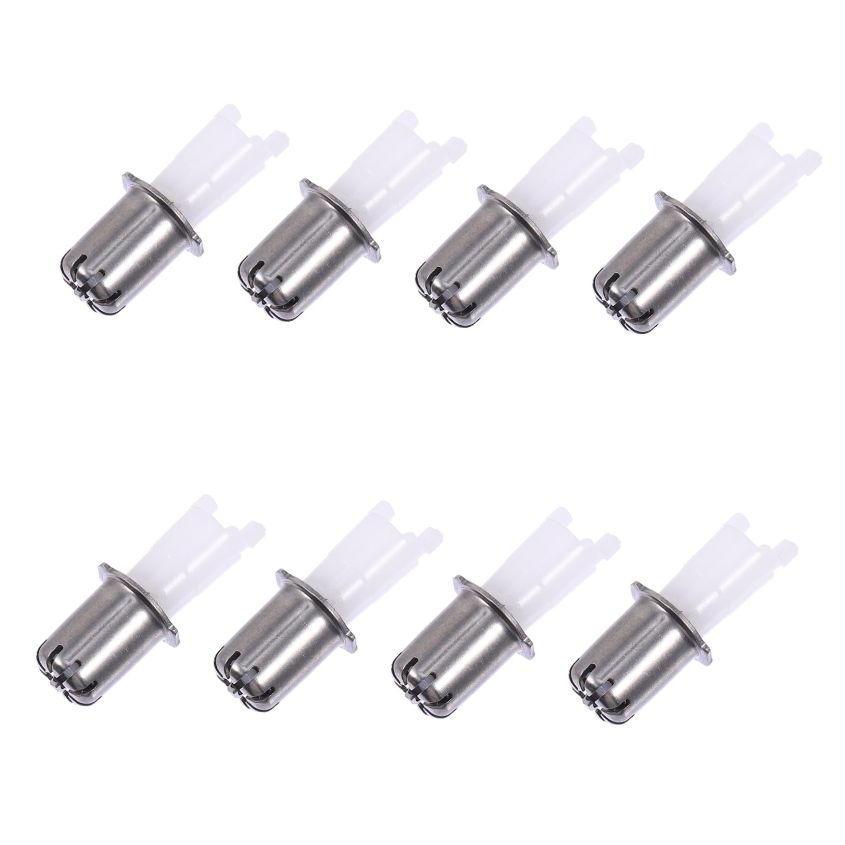 MUSISALY 8pcs Replacement Heads Electric Nose Hair Trimmer Portable Hair Removal Nose Device Pain Facial Hair Rem