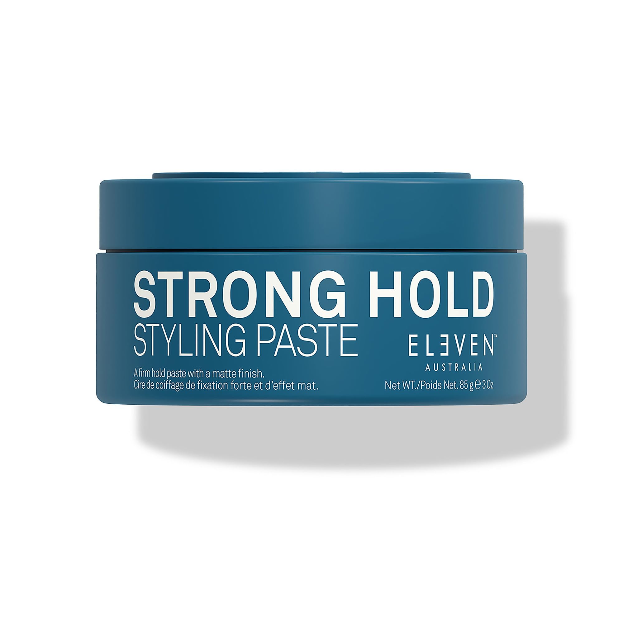 ELEVEN AUSTRALIA Strong Hold Styling Paste – Styling-Paste für starken Halt – Strukturgebendes Haarwachs mit mattem Finish – Proteinreiche Formel für maximalen Halt – Vegan & Tierversuchsfrei – 85g