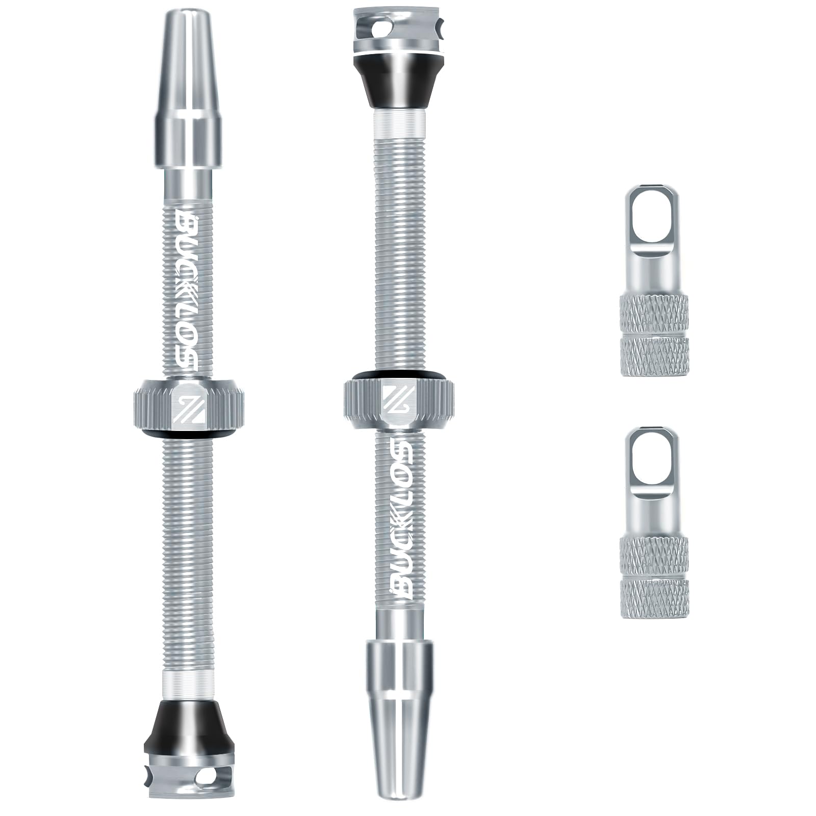 BUCKLOS Tubeless Presta Valve Stem 40/44/55/60/65/80/100mm