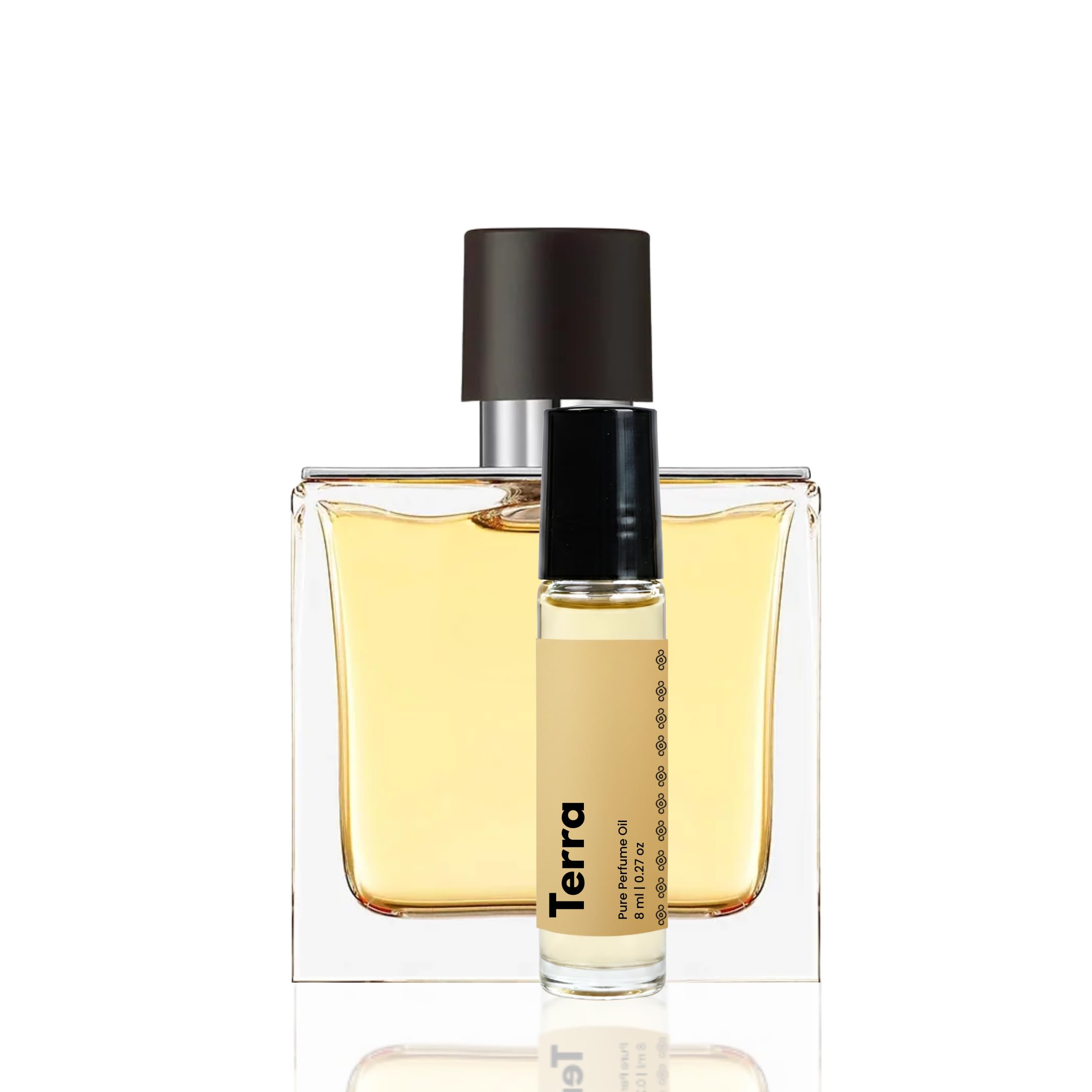 Terra Attar Roll-On for Men | Inspired by Terre D'Hermes | Fresh Woody Fragrance | Non Alcoholic Itra | Long Lasting Perfume Oil (8 ML)-image-40