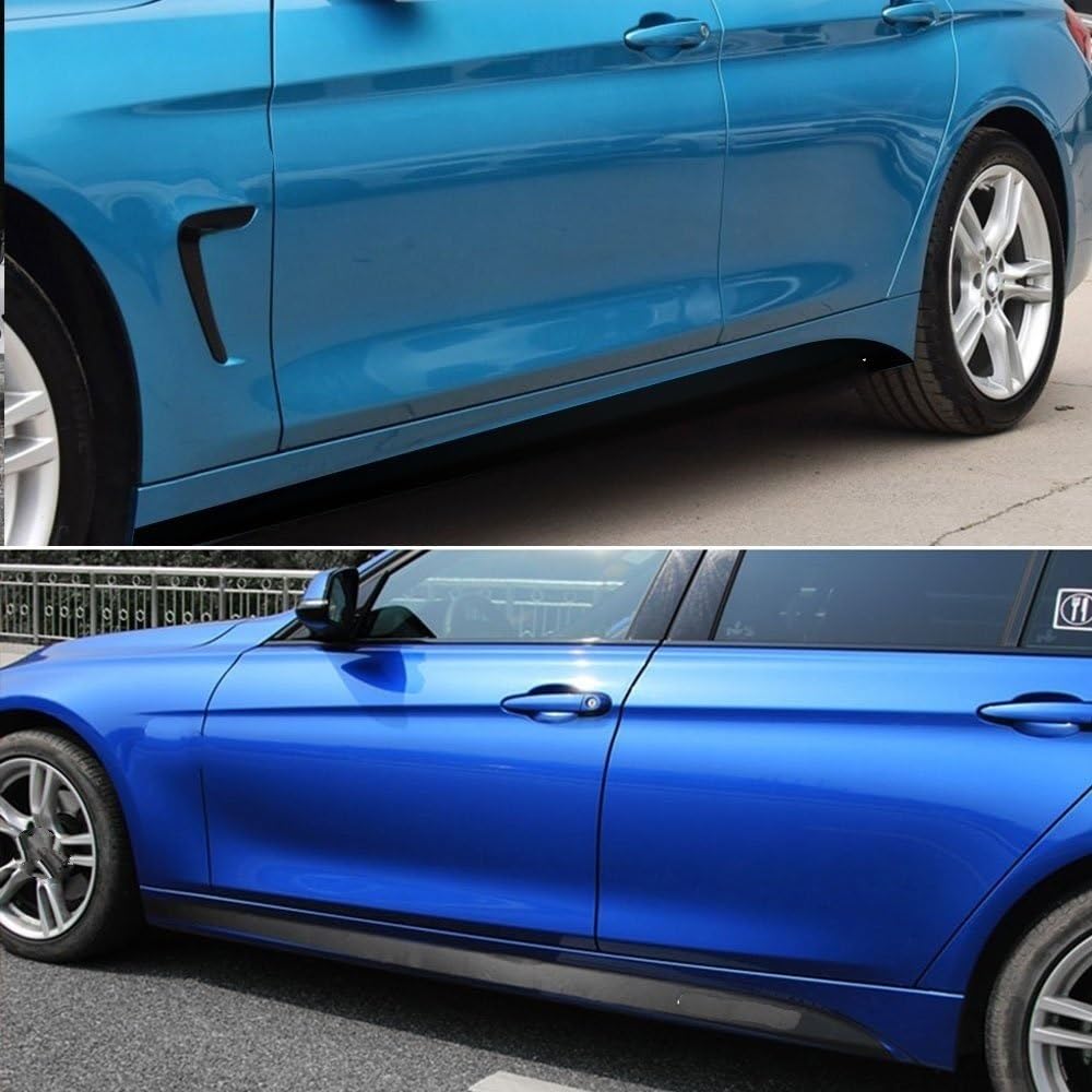 Minigonne Laterali Alettoni Laterali Per BMW F30 F31 F32 F33 F22 F23 F15 F85 F10 E60 E61 G30 E90 Adesivi Gonna Laterale Accessori(D,Matt)