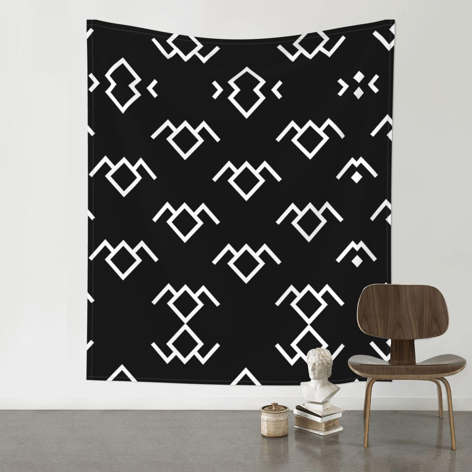 YYHHAOFA Peaks Owl Prints Wall Tapestry 60x51in – Boho Chic Dorm Decor, Beach Throw, & Versatile Home Accent